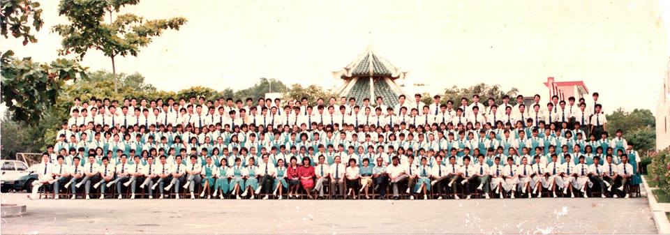 1989年毕业班全体大合照